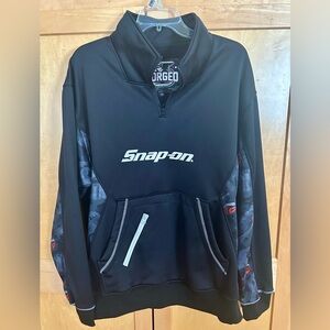 Snap-on -  men's 1/4 zip Forged sweatshirt